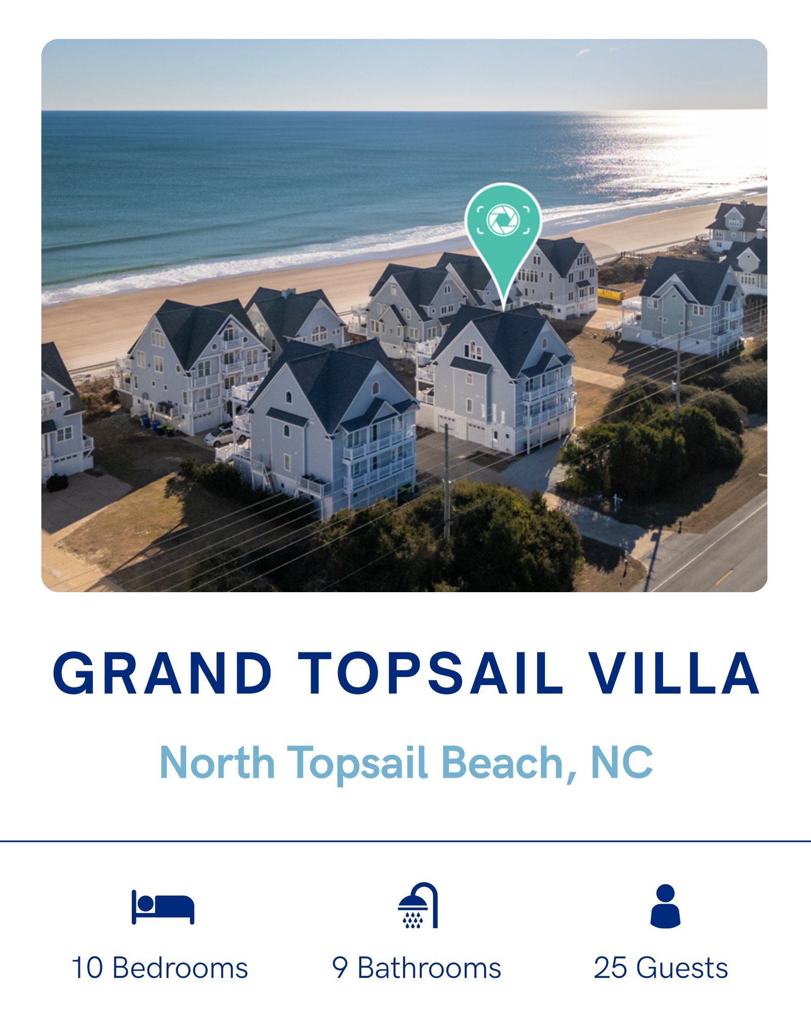 Grand Topsail Villa NC